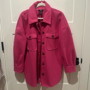 Pink aqua shacket Bloomingdale’s M
